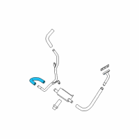 OEM 2007 Nissan Titan Hose-Water Diagram - 21306-ZE01B