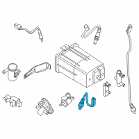 OEM 2017 Nissan Maxima Heated Oxygen Sensor Diagram - 226A0-BV81A