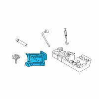 OEM Kia Jack Assembly Diagram - 09110C5000