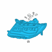 OEM Lincoln MKZ  Diagram - JP5Z13008U