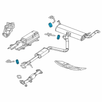 OEM Dodge Dart ISOLATOR-Exhaust Diagram - 5147277AA