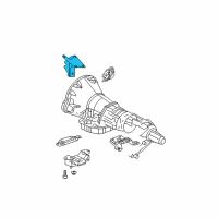 OEM 2003 Dodge Ram 2500 Bracket-Engine Mount Diagram - 52021164AA