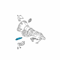 OEM 2004 Dodge Ram 3500 Bracket-Transmission Mount Diagram - 52021103AA