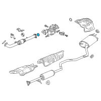 OEM Honda HR-V Gasket, Pre Chamber (57.5MM-58.5MM) Diagram - 18393-SS0-J30