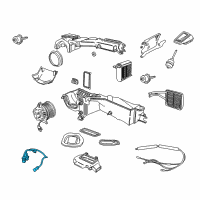 OEM Jeep Wrangler Harness-Air Conditioning Module Diagram - 5073183AA
