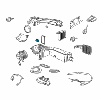 OEM 2006 Jeep Liberty Resistor-Blower Motor Diagram - 5139719AA