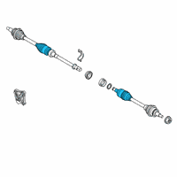 OEM Toyota Yaris iA Inner Joint Diagram - 43030-WB003