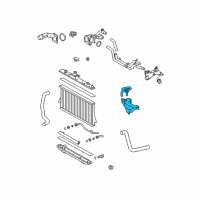 OEM 2010 Toyota Highlander Reservoir Diagram - 16470-0P060