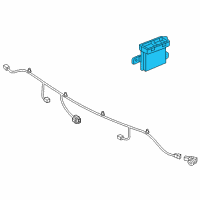 OEM 2015 Chevrolet Cruze Module Diagram - 95244746