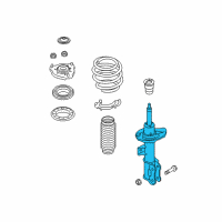 OEM 2017 Hyundai Sonata Strut Assembly, Front, Right Diagram - 54660-E6105