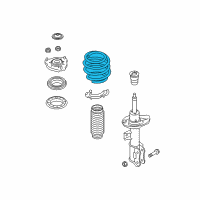 OEM 2017 Kia Optima Spring-Front Diagram - 54630E6804