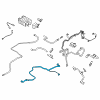 OEM 2017 Lincoln MKZ Hose Assembly Diagram - HG9Z-9D683-A