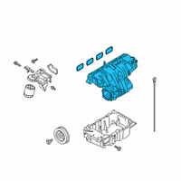 OEM 2022 Ford Explorer Intake Manifold Diagram - LB5Z-9424-A