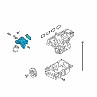 OEM Ford Explorer Adapter Diagram - LB5Z-6881-A