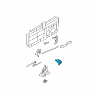 OEM Hyundai Lock Assembly-Tail Gate Diagram - 81250-26A00