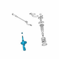 OEM Toyota Corolla Strut Diagram - 48510-09A71