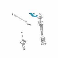 OEM 2009 Toyota Matrix Bracket Diagram - 48608-12060