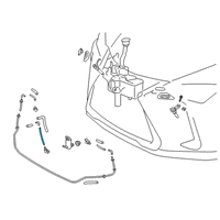 OEM 2020 Lexus GX460 Hose Diagram - 90075-15082