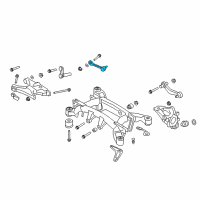 OEM BMW X6 Rear Right Upper Control Arm Diagram - 33-32-6-795-048