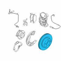 OEM 2013 BMW 135is Brake Disc, Lightweight, Ventilated Diagram - 34-11-6-778-647