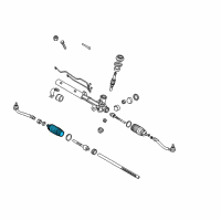 OEM Kia Bellows-Steering Gear Box Diagram - 5772817000