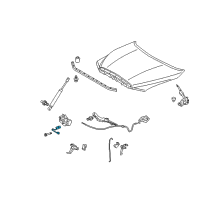 OEM Lexus SC300 Switch, Courtesy Lamp Diagram - 84231-24030
