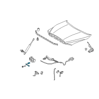 OEM 1993 Lexus SC300 Switch, Courtesy Lamp Diagram - 84231-24030