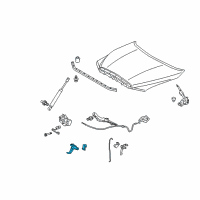 OEM 2008 Toyota Tundra Safety Catch Diagram - 53550-0C040