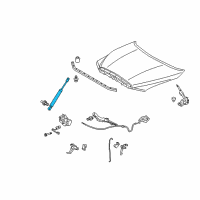 OEM 2012 Toyota Tundra Support Cylinder Diagram - 53450-0C021