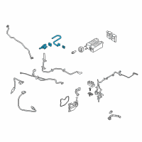 OEM 2018 Ford Escape Connector Hose Diagram - GV6Z-9D333-A