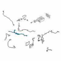 OEM 2017 Ford Escape Feed Line Diagram - GJ7Z-9C047-A