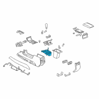 OEM 2010 Buick Lucerne Shifter Diagram - 25927246