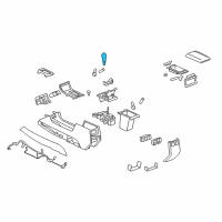 OEM Buick Shift Knob Diagram - 25804478