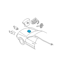 OEM 2008 Nissan Maxima Sensor-Side AIRBAG Center Diagram - 98820-ZK39C