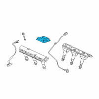 OEM 2003 Saturn LW300 ECM Diagram - 19299066