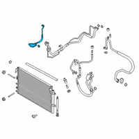 OEM 2019 Lincoln Nautilus AC Hose Diagram - K2GZ-19835-B