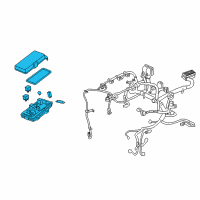 OEM Saturn Aura Maxi Fuse Diagram - 25882988