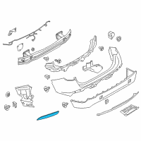 OEM 2015 BMW X1 Reflector Left Diagram - 63-14-7-314-883