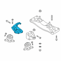 OEM 2021 Kia Stinger Engine Mounting Support Bracket Diagram - 21825J5100