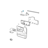 OEM 1999 Ford F-250 Lock Switch Diagram - YL3Z-14028-AB