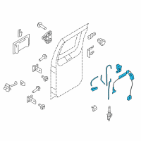 OEM Ford Lock Diagram - AC2Z-15431A02-A