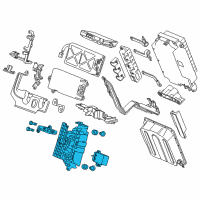 OEM Acura ILX Board Assembly, Junction Diagram - 1E100-RW0-003