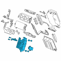 OEM Acura Board Assembly, Junction Diagram - 1E100-RW0-003