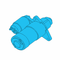 OEM Ford Excursion Starter Diagram - F4TZ-11002-ARM
