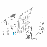 OEM 2016 Ford F-150 Door Check Diagram - FL3Z-1627204-A