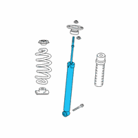 OEM 2021 Infiniti QX50 Shock Absorber Kit-Rear Diagram - E6210-5NA1A