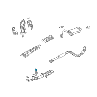 OEM 2003 Dodge Stratus Gasket-Exhaust Pipe Diagram - MR323619