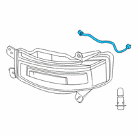 OEM Hyundai Palisade Back Up Lamp Holder & Wiring Diagram - 92482-S8000