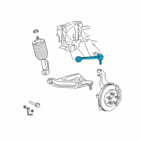 OEM 2003 Lincoln Navigator Upper Control Arm Diagram - 2L1Z-3084-CA