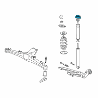 OEM 2001 BMW 325Ci Guide Support Diagram - 33-52-1-092-362